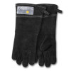Black Outset Leather Grill Gloves - Set of 2
