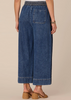 Democracy's Cropped Wide Leg Blue Jeans