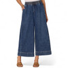 Democracy's Pleated Wide Crop Denim