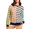 Tribal's Mixed Stripe Button-Detail Sweater