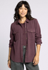 Wine Heather Cassian Top