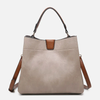 Warm Grey Tati Satchel Handbag