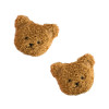 Cocoa Teddy 2-Pack Novelty Hair Clips