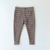 Dark Brown Stripe Baby Legging