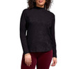 Tribal Black Jacquard Mock Neck Shirt