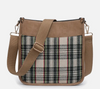 Posie Crossbody - Tan Plaid - Final Sale