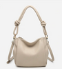 Greige Chicago Knotted Shoulder Bag