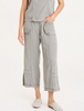 Magnetic Grey Pigment Mallis Gaucho Pant