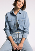 Denim Rylee Button Up Top