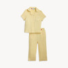 Stars Yellow Piped PJ Set