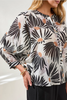 Dolman Sleeve Button Top