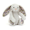 Jellycat's Blossom Silver Bunny 'Bloom' Little
