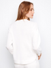 Curved Hem Crew Neck Sweater