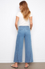 Wide Leg Scalloped Jean