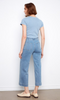 Crop Flare Patch Pocket Jean