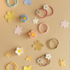 Mini Daisy Claw Hair Clips 3 Pack