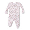 Edith's Rose Garden Ruffle 2 Way Zipper Footie