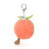 Jellycat's Amuseables Peach Bag Charm