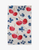 Geometry's Blueberries and Cherry On Top Tea Towel
