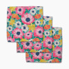 Geometry's Floral Spring Meadow Dishcloth Set