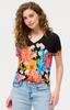 Gerbera Scarf Janie S/S T-Shirt