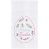 Easter Floral Egg Towel