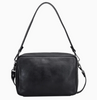 Black Draper Leather Crossbody
