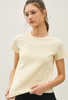 Garment Dyed Cotton Slub T-Shirt