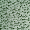 Chunky Knit Eucalyptus Throw Blanket