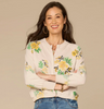 Pale Stone Sunflower Cardigan
