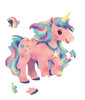 48-pc Jumbo Puzzle/Unicorn