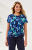 Crew Neck Rouched T-Shirt