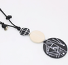 Ebony and Ivory Noir Pendant
