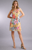 White Floral Tank Dress