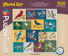 Art Deco Birds Puzzle 500pc