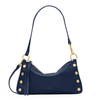Chateau Navy with Gold Kyle Handbag