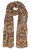 Paisley Spring Scarf - Pink
