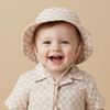 Brick Checks - Organic Bucket Sun Hat