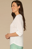 Elbow Roll Sleeve T-Shirt