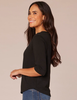 Elbow Roll Sleeve T-Shirt