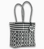 Handwoven Recycled Plastic Tote Bag - Gelato