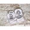 Take Me To Grandma and Grandpas Baby Socks