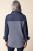 Navy Opposites Attract Reverse Top