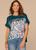 Mix Media Scarf T-Shirt