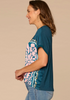 Mix Media Scarf T-Shirt