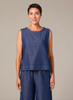 Laundered Denim Tank