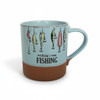 I Wish I Was Fishing Mug
