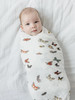 Butterfly Migration Muslin Swaddle