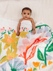 Cottage Garden Muslin Swaddle