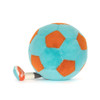 Jellycat's Blue and Orange Soccer Ball